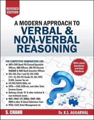 A Modern Approach to Verbal & Non-Verbal Reasoning - Includes Latest Questions and their Solutions(English, Paperback, Aggarwal R. S.)